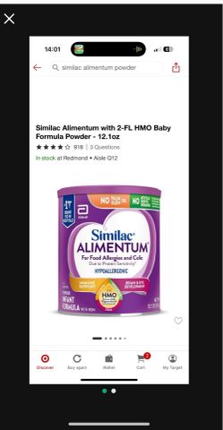 Similac alimentum powder