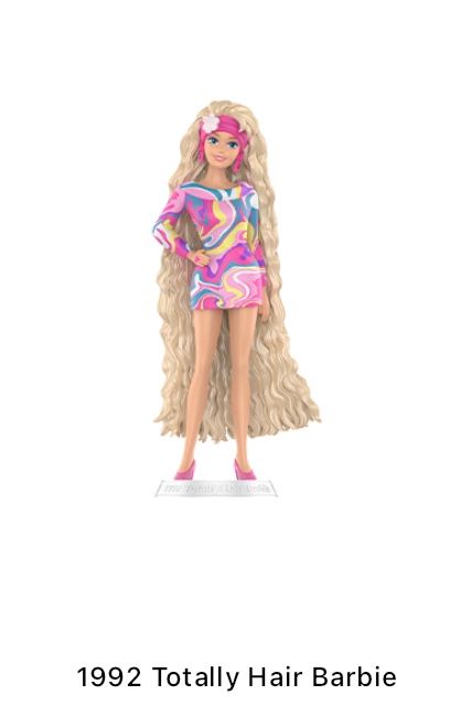 Barbie Style Icon 1992 Totally Hair Barbie