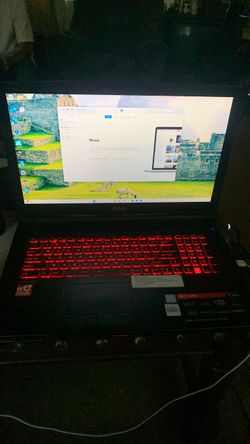 Msi gaming laptop like new