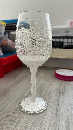 Lolita Bride Wine Glass