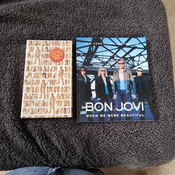 Jon Bon Jovi Book And 5pk CD's