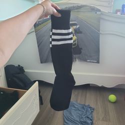 Long Black Socks