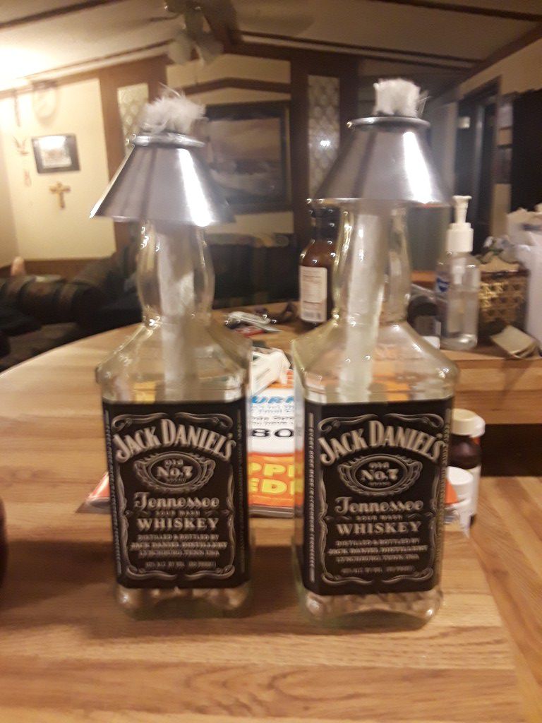 Jack Daniel Oil Lamps