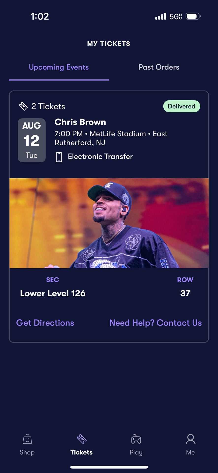 chris brown tickets