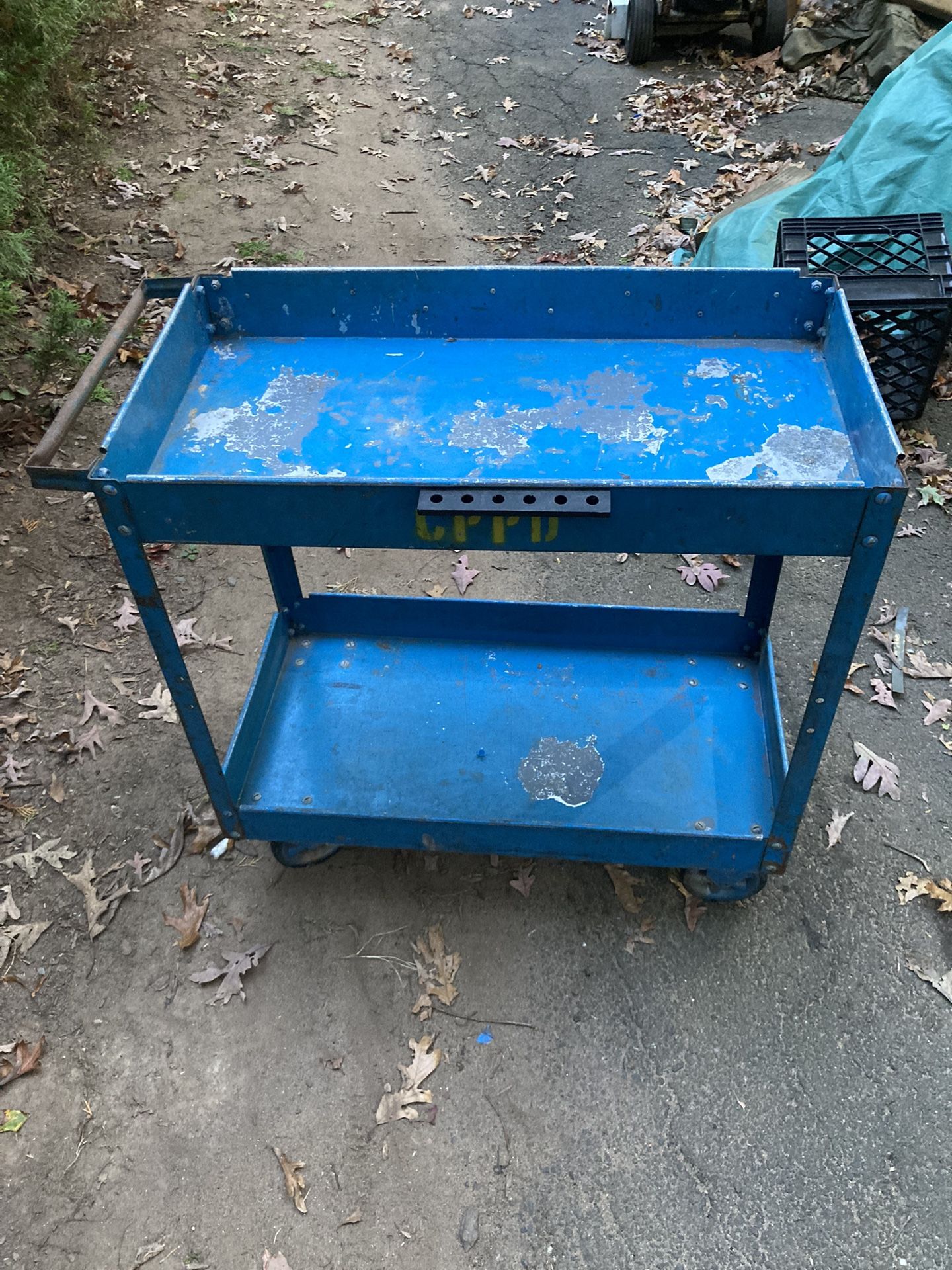 Metal Cart With Wheels