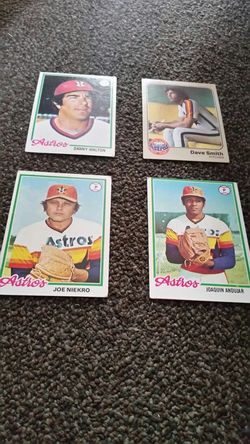 Astros cards