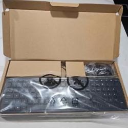 HP Black Cheddar USB Keyboard and Mouse Combo