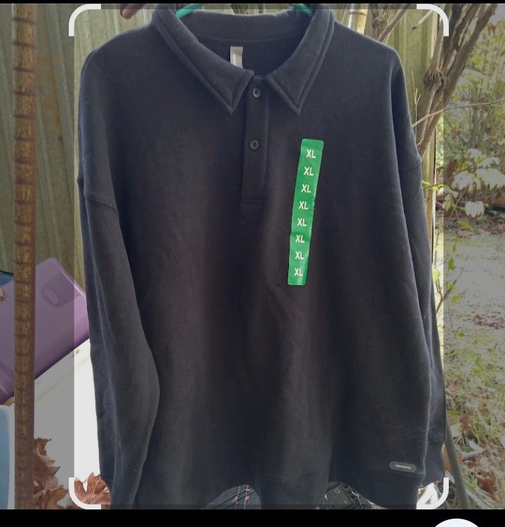 Mondetta Ladies Black Sweatshirt NEW