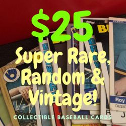 Collectible Vintage Baseball Cards