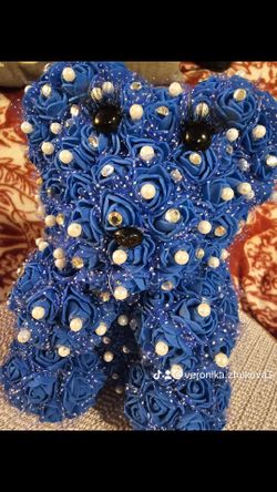 Beautiful Foam Flower Bears 