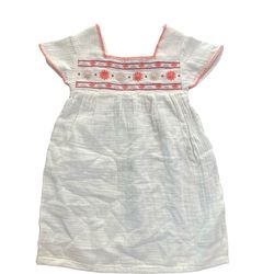 Baby Gap Gauze Embroidered Dress Size 4 years