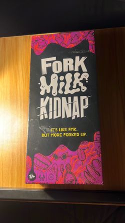 Hasbro Gaming Fork Milk Kidnap Game for Adults Only