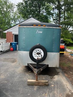 8x12 enclosed trailer