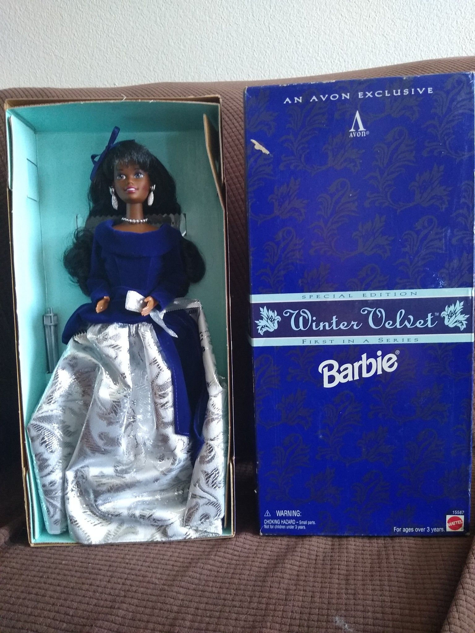 winter velvet barbie