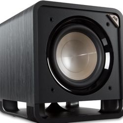 Polk Audio HTS 10 Powered Subwoofer with Power Port Technology | 10” Woofer, up to 200W Amp | For the Ultimate Home Theater Experience | Modern Sub th