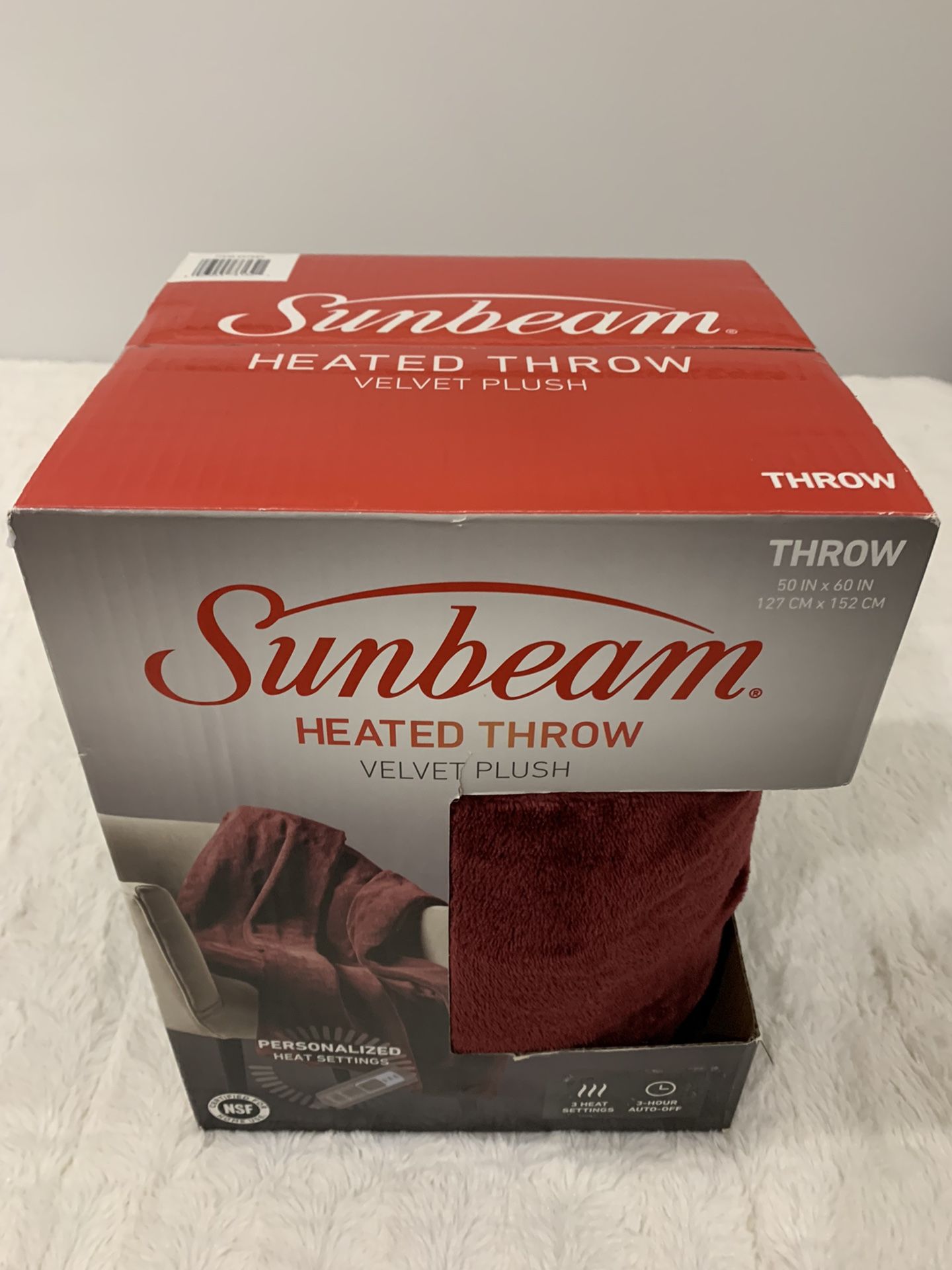 Sunbeam Heated Throw