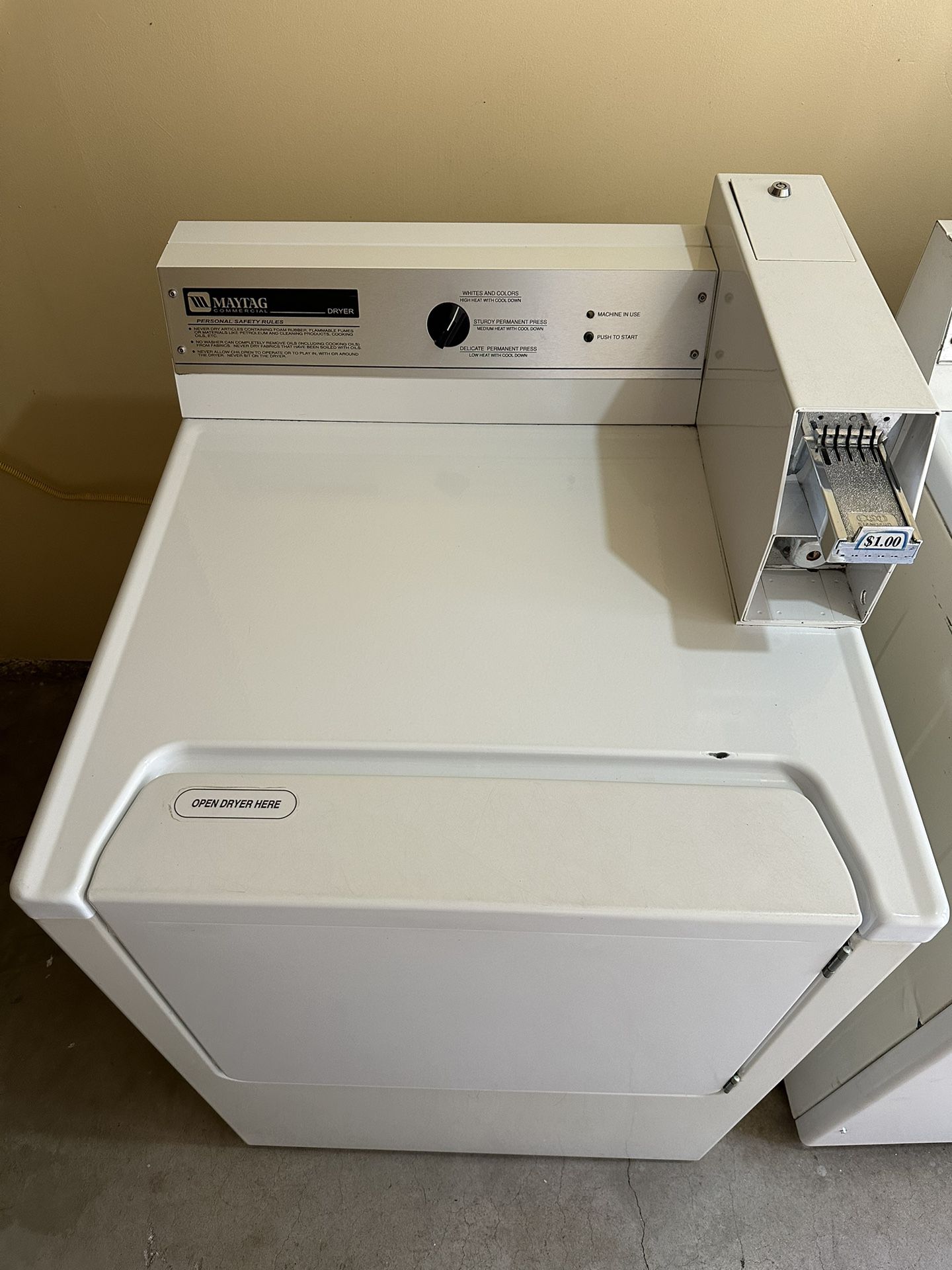 Maytag Commercial Coin Op Washer And Dryer