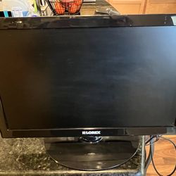 LOREX 18.5" LCD Computer Screen with Stand, Power Adapter, VGA Cable L19LE11