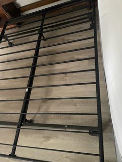 Queen Metal Bed frame and Metal Box Spring
