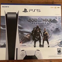 BRAND NEW FULL SIZE PS5 WITH GAME INCLUDED