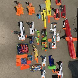 Nerf Gun Lot ((Check Description))