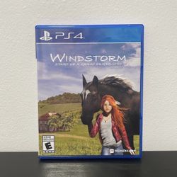 Windstorm Start of A Great Friendship PS4 Sony PlayStation 4 Horse RPG Sim Game