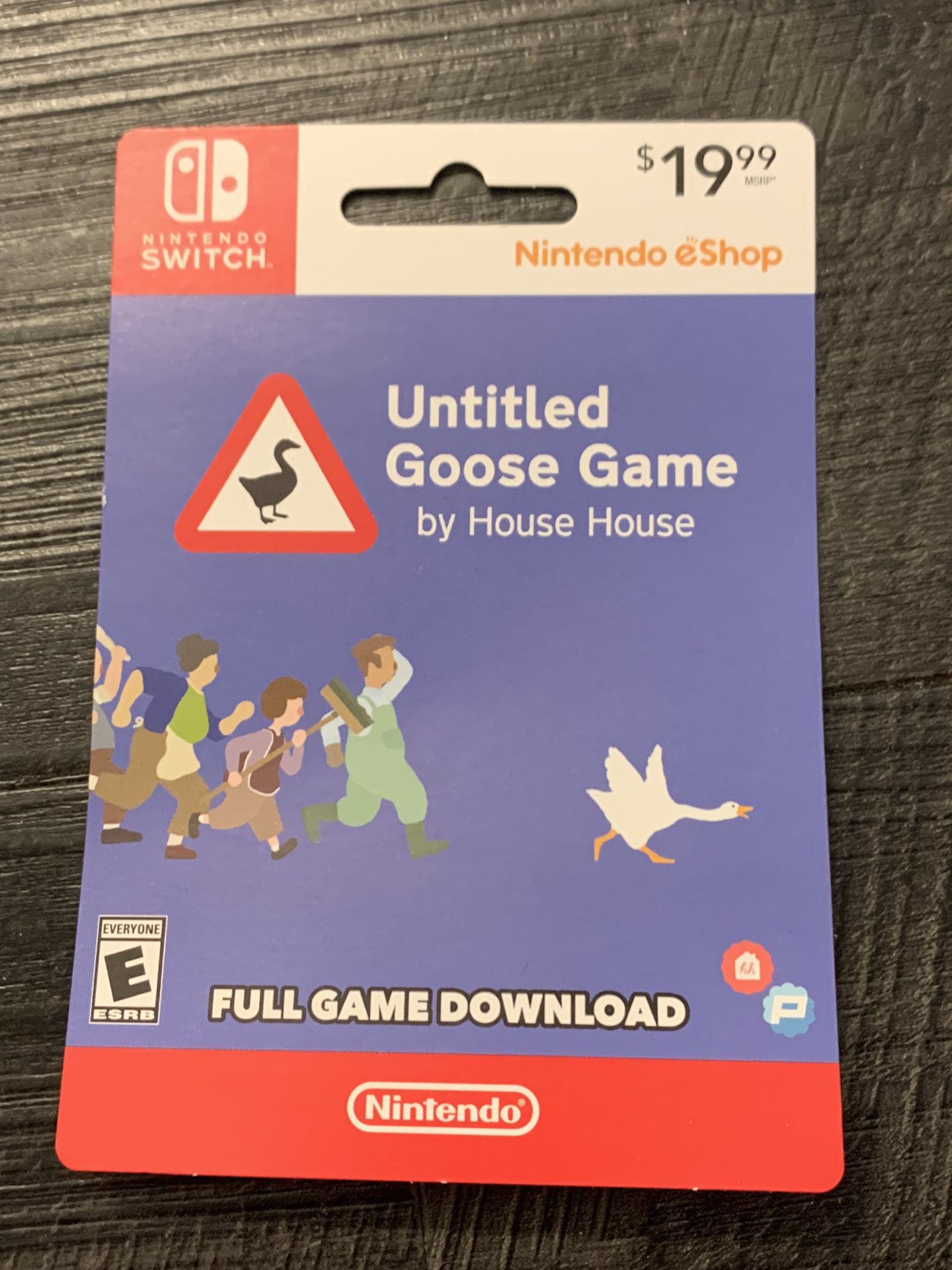 Untitled Goose Game Switch Eshop Code