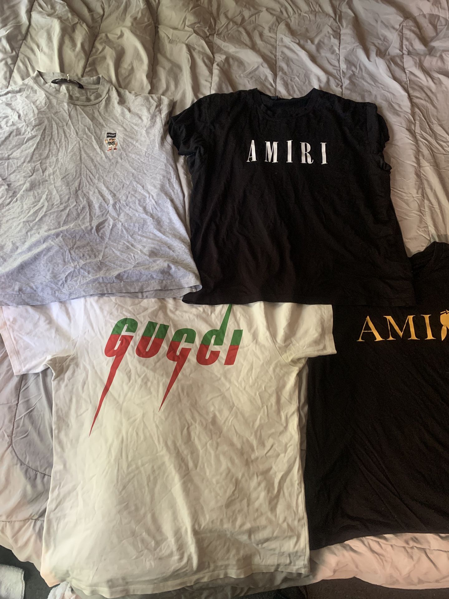100% authentic Gucci,Amiri,Palm Angels