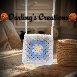 Handmade Crochet Crossbody Bags