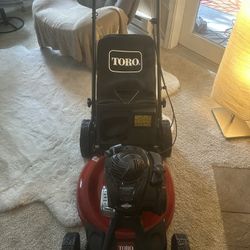 Toro self propelled 21” lawn mower