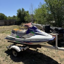 Jet Ski And Trailer 