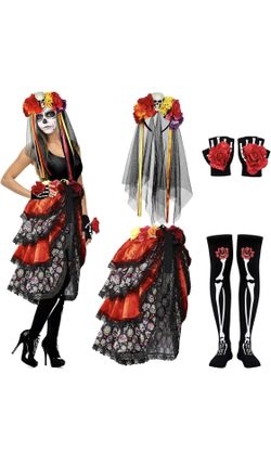 Costume Day Of The Dead Sz Small