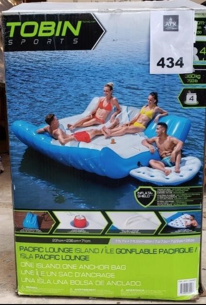 NEW 4 person inflatable raft