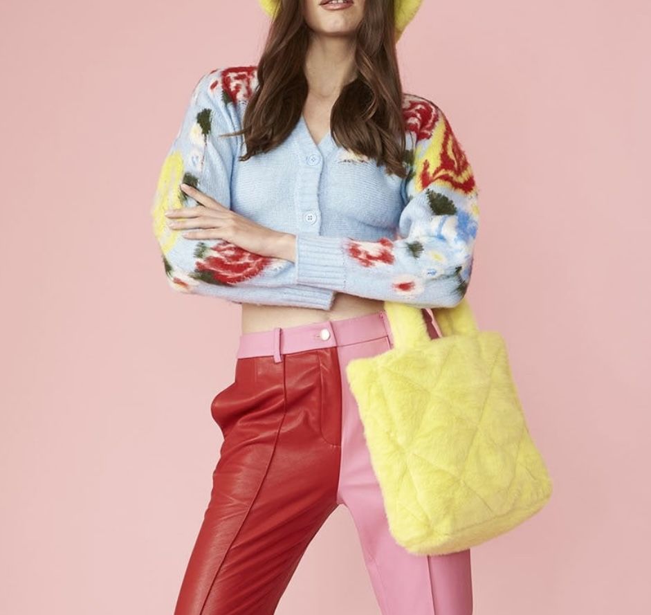 Jayley Knitted Floral Cardigan