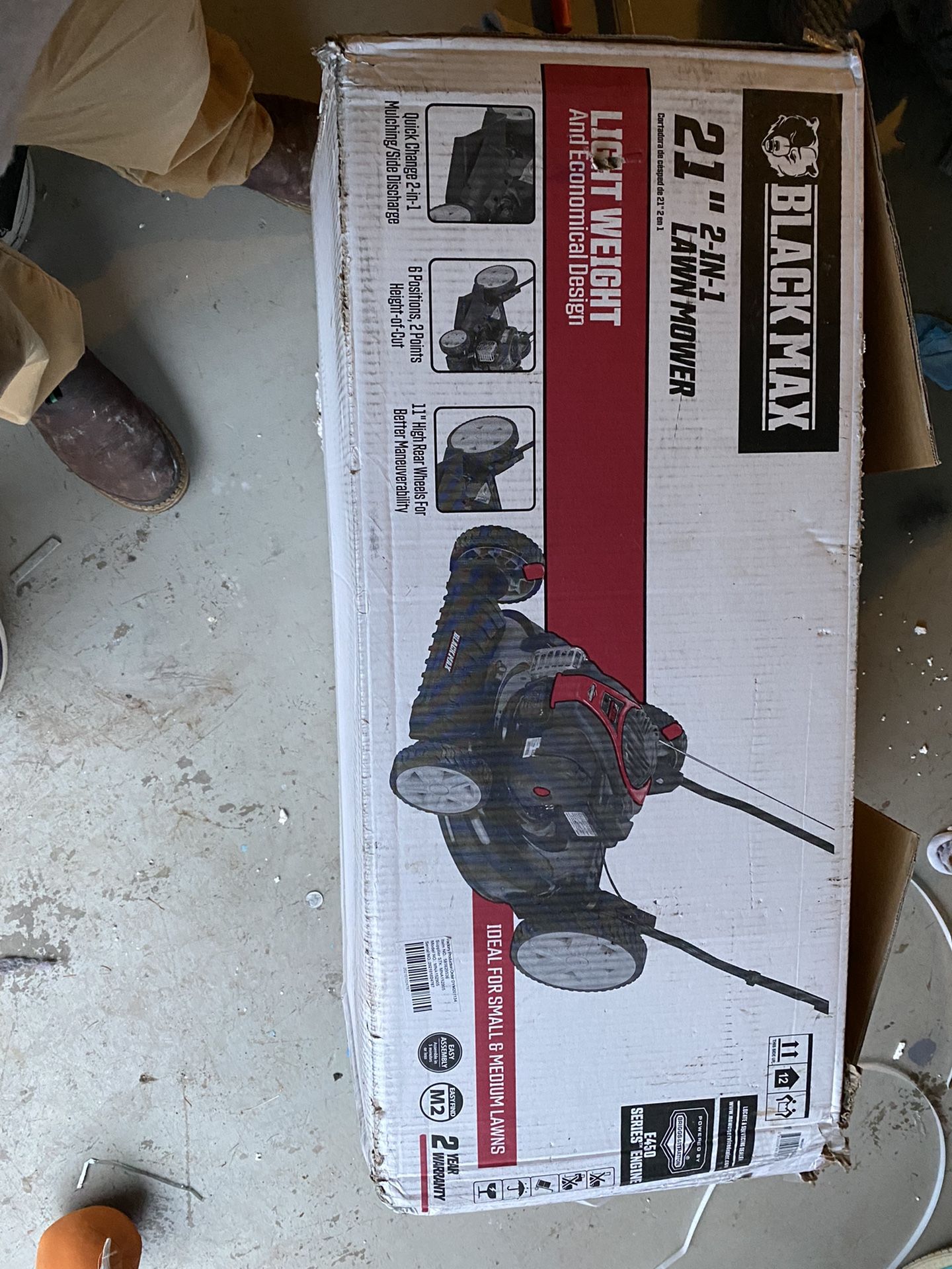 Black Max Mower