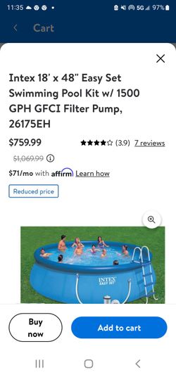 SWIMMING POOL HUGE NEW IN BOX 18x48