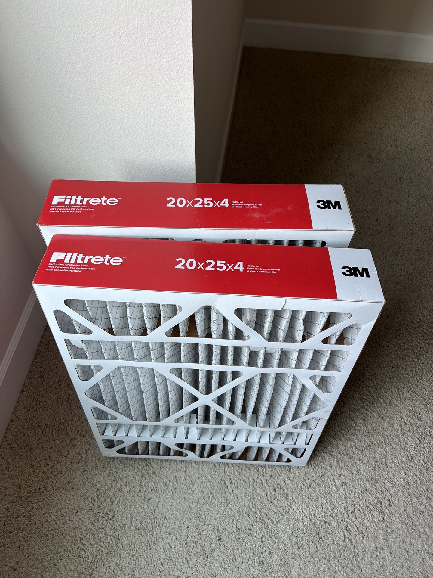 Two Pack Filtrete 3M Air Filters for Sale in Bothell, WA - OfferUp