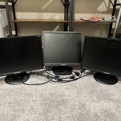 Samsung Computer Monitors - 3  For $45.00 OBO