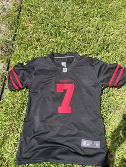 San Francisco 49ers COLIN KAEPERNICK Mens Jersey Medium Rare Black Nike On Field