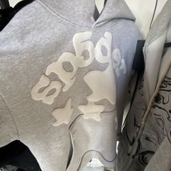 Grey Spyder Hoodie