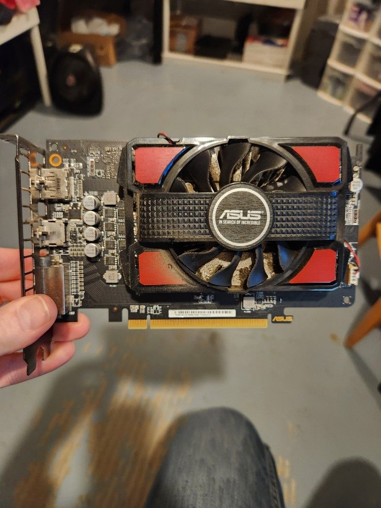 Asus RX550 4GB AMD Radeon Graphics Card GPU