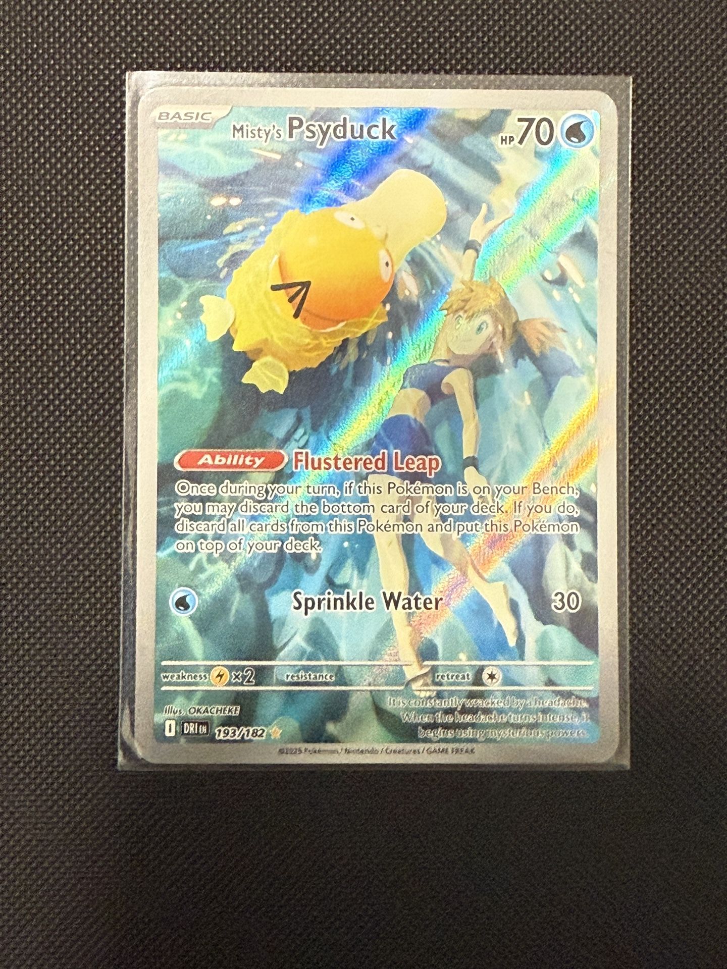 Pokemon Destined Rivals Misty’s Psyduck
