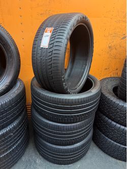 275/35R22 Continental Premium Contact Full Set of 4 Tires