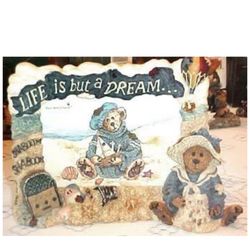 Boyds Bears & Friends - Wilson ... Life is But a Dream (Shaboom Shaboom) Picture Frame - Style # 27350