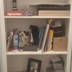 Wood 5 Shelfs Bookcase 