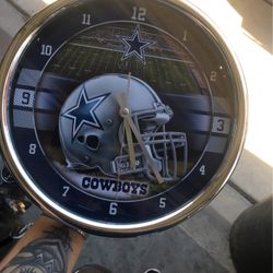 Cowboys Clock 