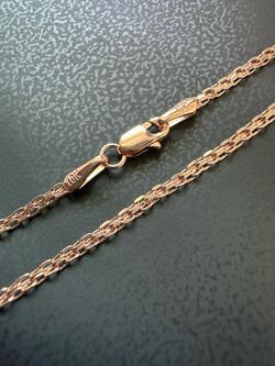 10k Rose Gold 7.5 inches bracelet