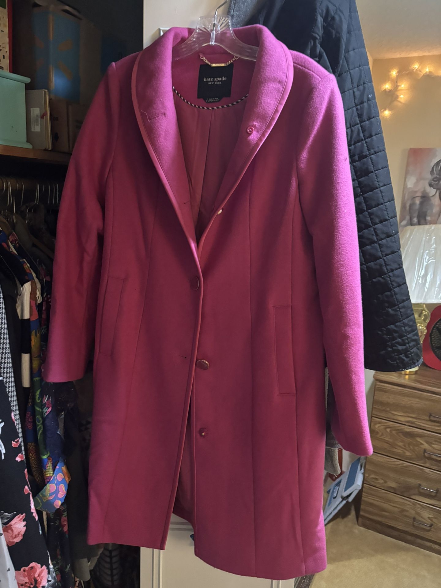 Kate Spade Pink Coat