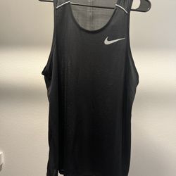 Nike Dri Fit Miler Running Tank AJ7562-010 Men's Size L-XL
