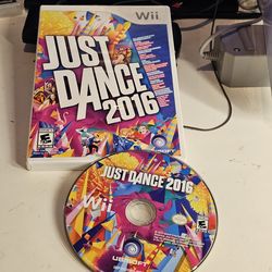 Nintendo wii just dance 2016